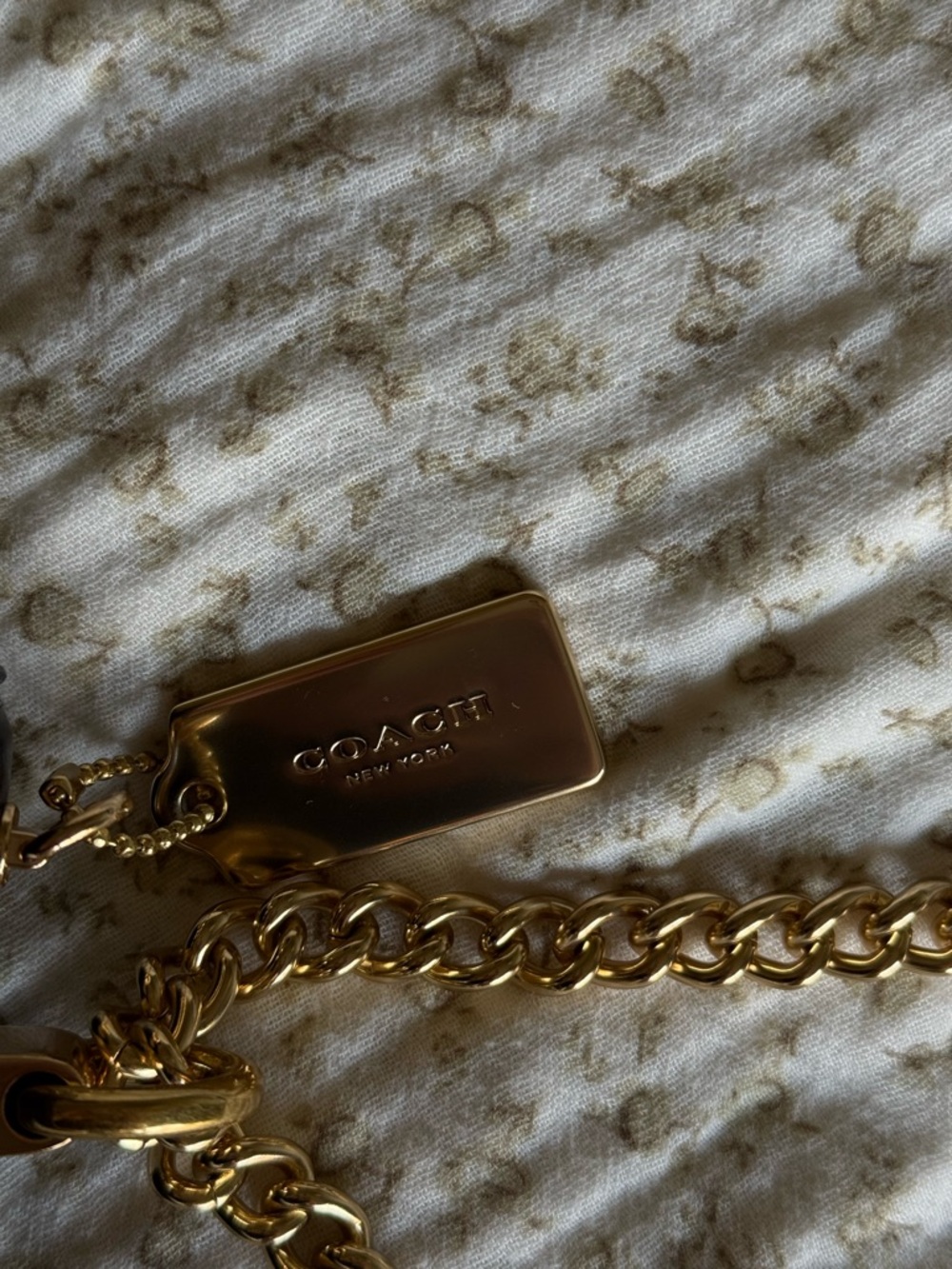 Coach Klare Envelope Crossbody- Black with Gold Hardware - Picture 14 of 15